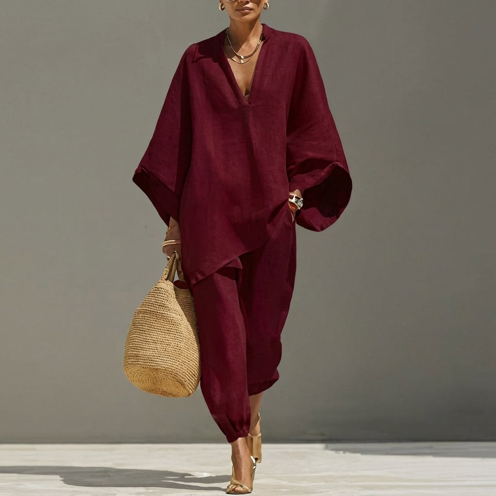 Marina | Conjunto Informal de Dos Piezas