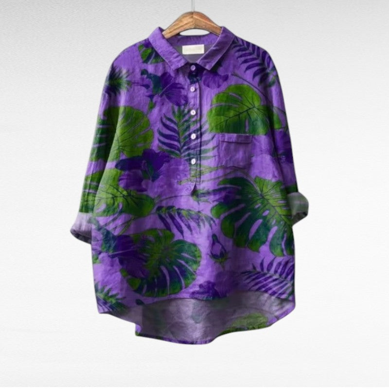 Olalla | Blusa Transpirable Estampada