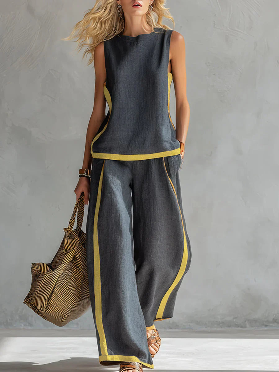 Leila | Elegante Traje de Dos Piezas