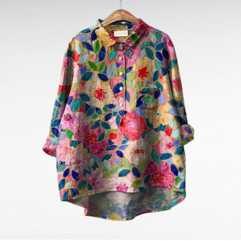 Lucía | Blusa Estampada en 11 Diseños