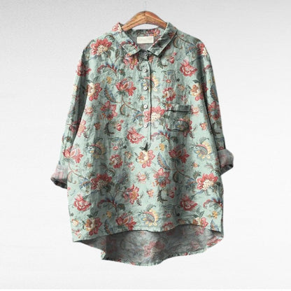 Lucía | Blusa Estampada en 11 Diseños