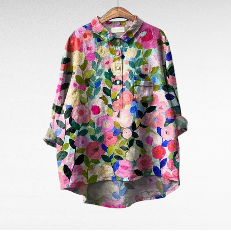 Lucía | Blusa Estampada en 11 Diseños