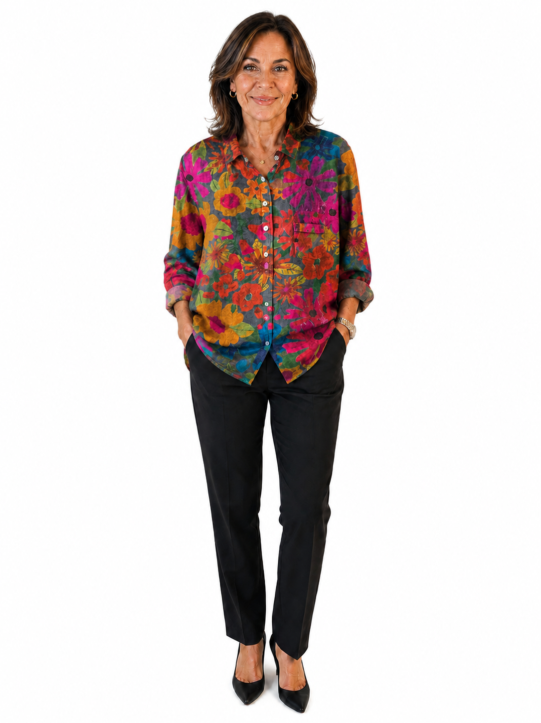 Julia | Blusa Estampada Multicolor