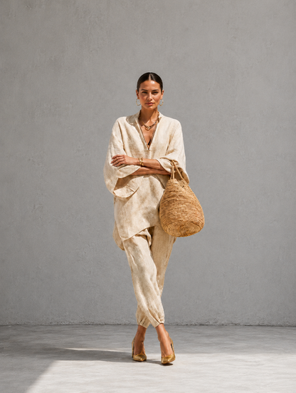 Marina | Conjunto Informal de Dos Piezas