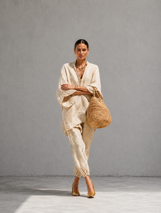 Marina | Conjunto Informal de Dos Piezas