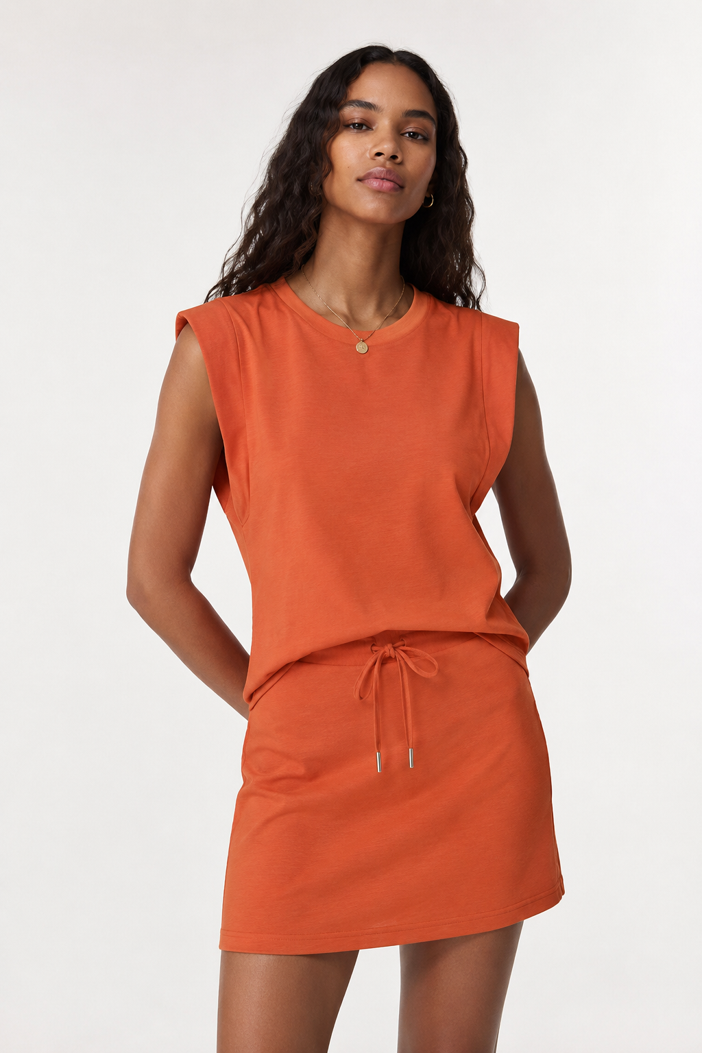 Vella | Conjunto Top y Falda Pantalón