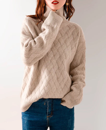 Jersey de cuello alto de punto grueso Nieves de Luna Sanz — vista 7