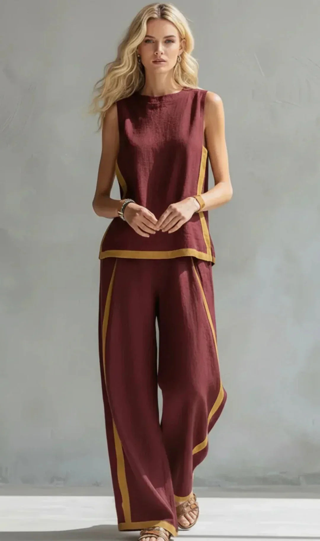 Leila | Elegante Traje de Dos Piezas