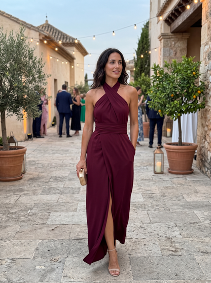 Violeta | Vestido Largo Halter