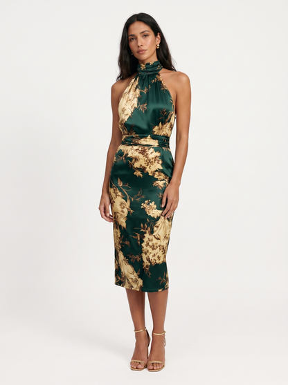 Lidia | Vestido con Cuello Halter
