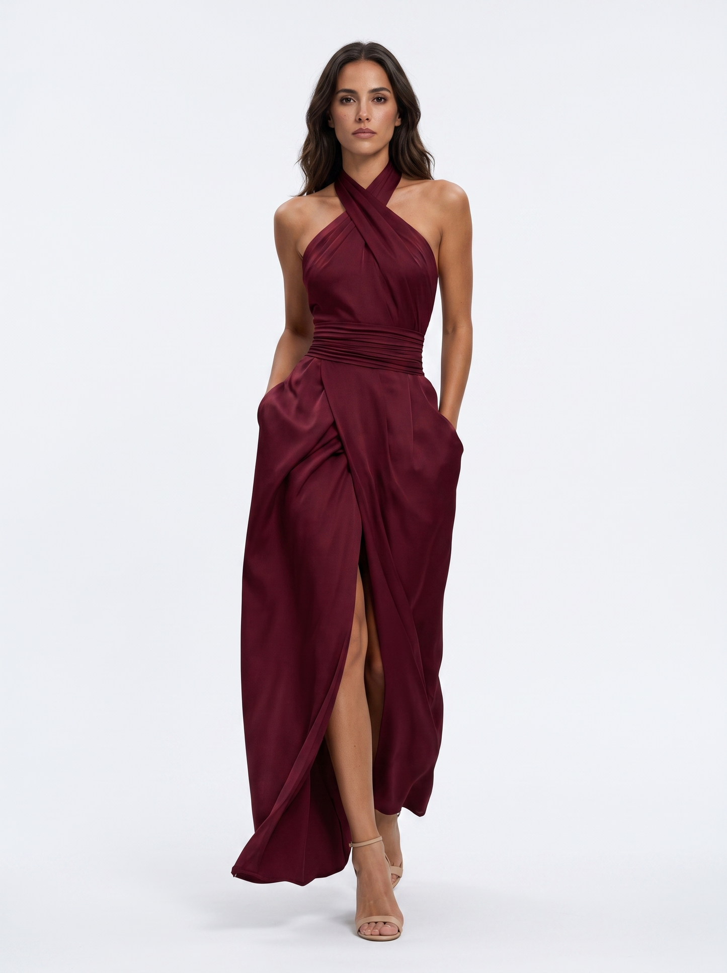 Violeta | Vestido Largo Halter