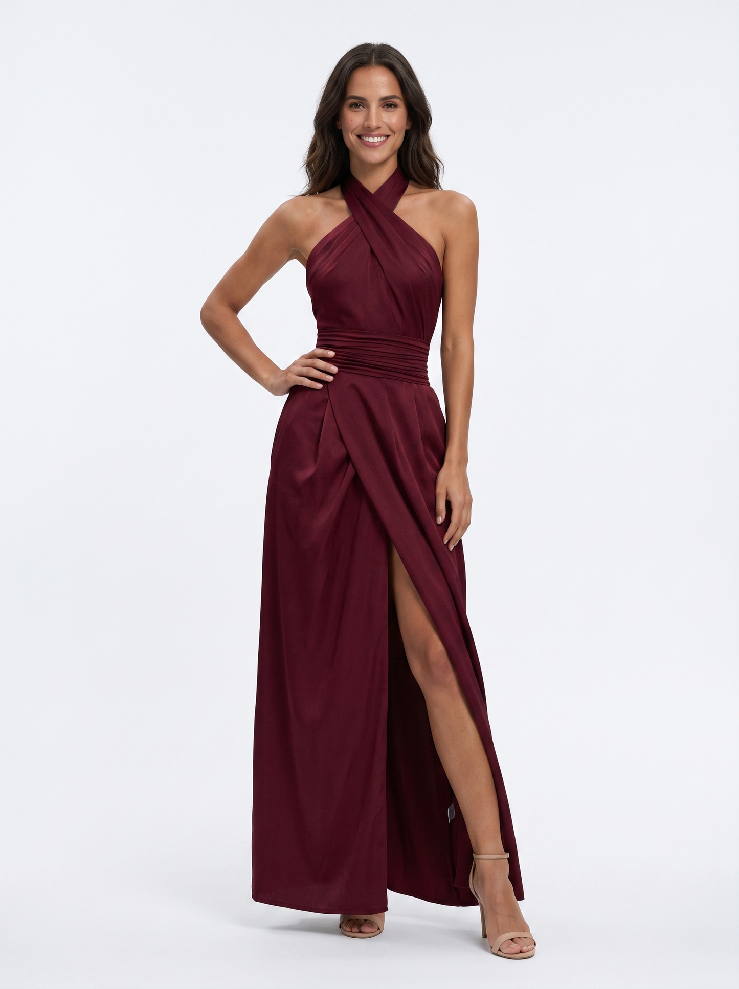 Violeta | Vestido Largo Halter