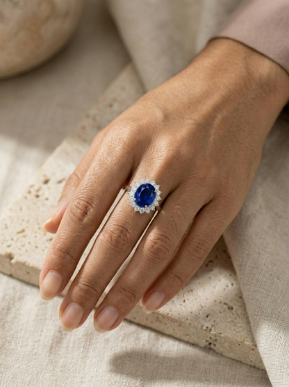 Anillo Zafiro Diana