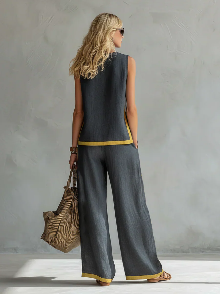 Leila | Elegante Traje de Dos Piezas