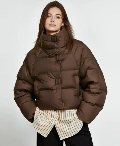 Chaqueta acolchada de cuello alto Aroa de Luna Sanz — vista 5