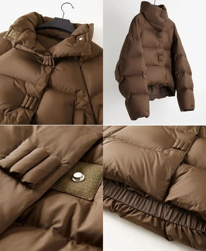Chaqueta acolchada de cuello alto Aroa de Luna Sanz — vista 4