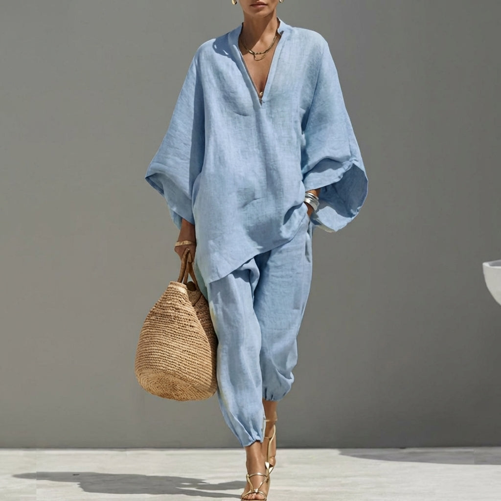 Marina | Conjunto Informal de Dos Piezas