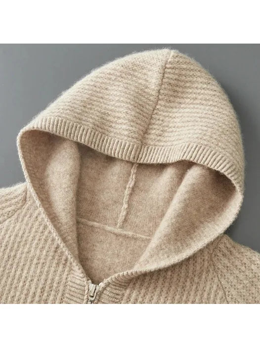 Ona | Sudadera con Capucha de Punto Suave
