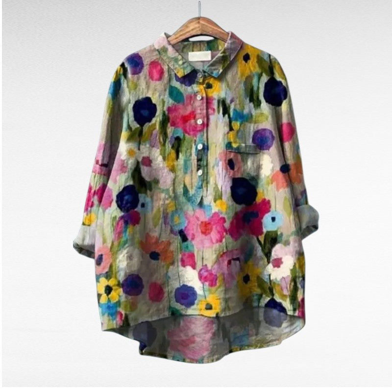 Lucía | Blusa Estampada en 11 Diseños
