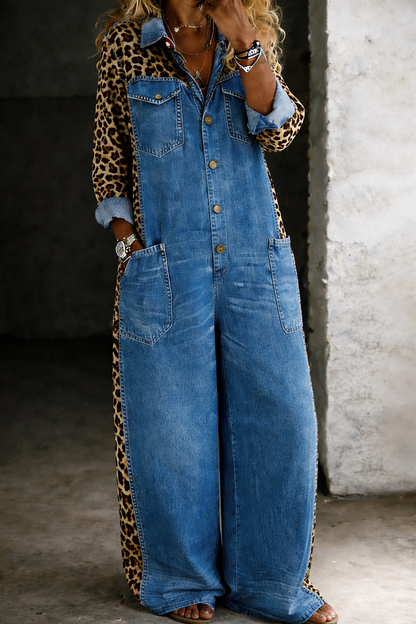 Mono largo denim Amanda de Luna Sanz - imagen 3