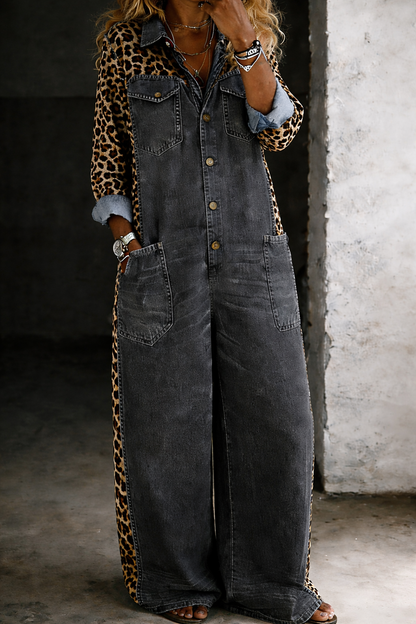 Mono largo denim Amanda de Luna Sanz - imagen 4
