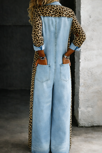 Mono largo denim Amanda de Luna Sanz - imagen 6