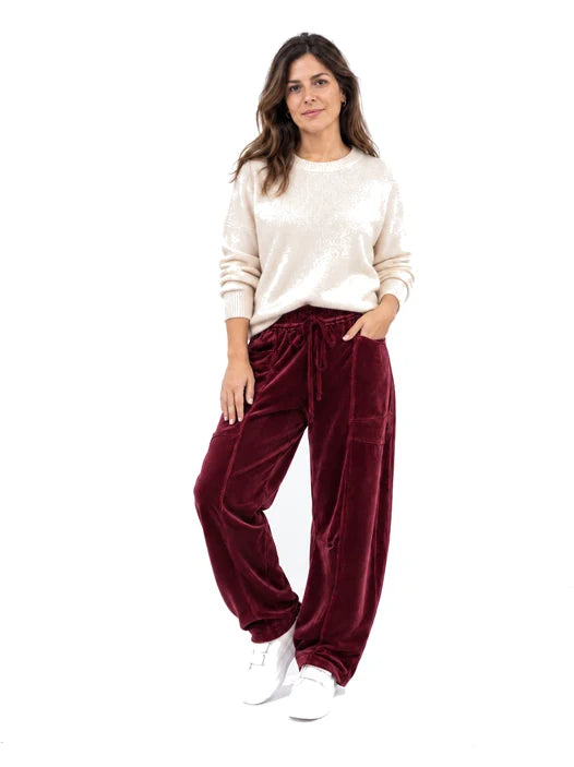 Isabel | Pantalón Holgado con Cordón
