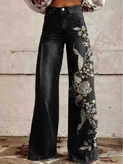 Adriana | Pantalón Boho de Corte Holgado