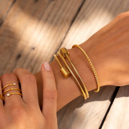 Amanda | Brazalete de Espiral
