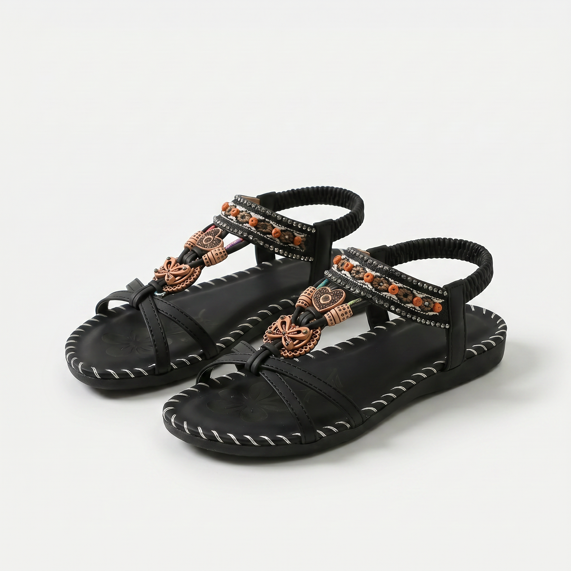 Sandalias estilo Ibiza Salma de Luna Sanz, imagen de catálogo
