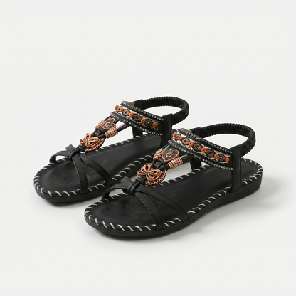 Sandalias estilo Ibiza Salma de Luna Sanz, imagen de catálogo