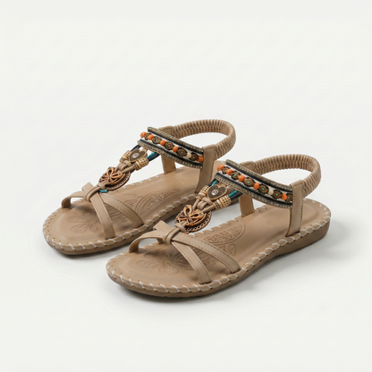 Sandalias Salma de Luna Sanz, detalle de la suela antideslizante