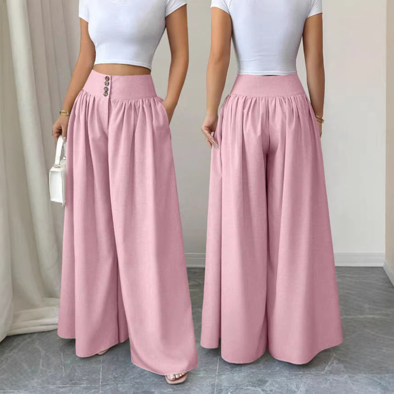 Pantalón plisado de tiro alto Cristina de Luna Sanz — vista 1