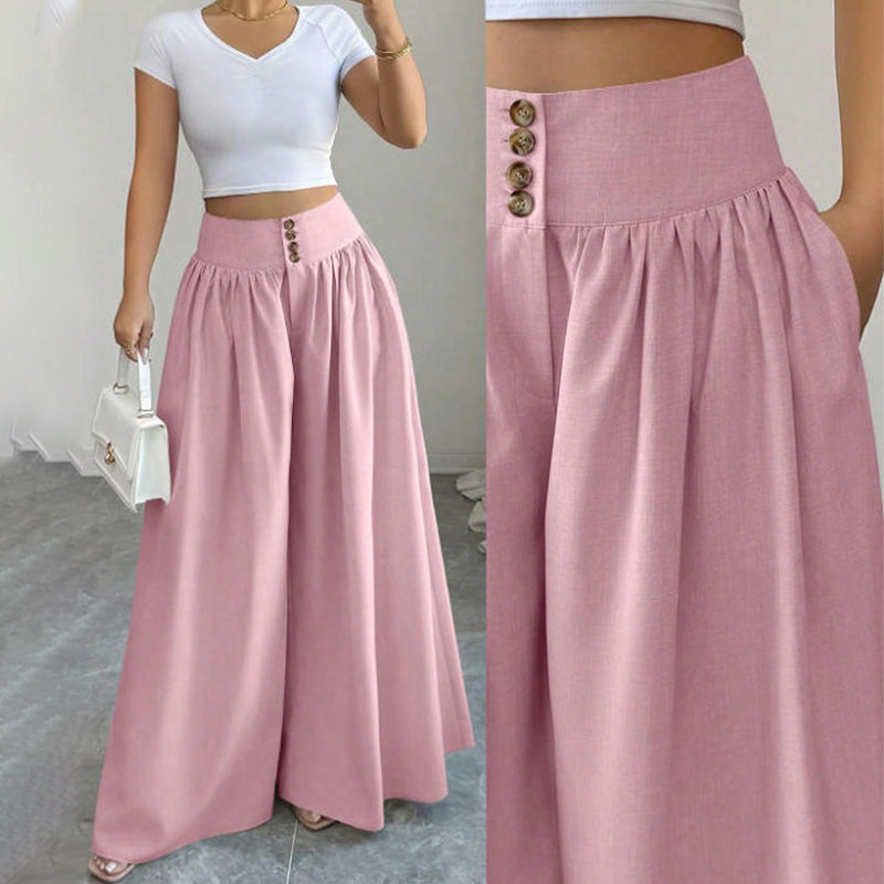 Pantalón plisado de tiro alto Cristina de Luna Sanz — vista 8