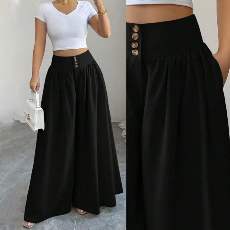 Pantalón plisado de tiro alto Cristina de Luna Sanz — vista 10