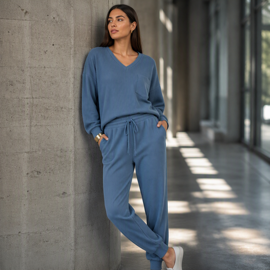 Conjunto de top y pantalón jogger Andrea de Luna Sanz — vista 1