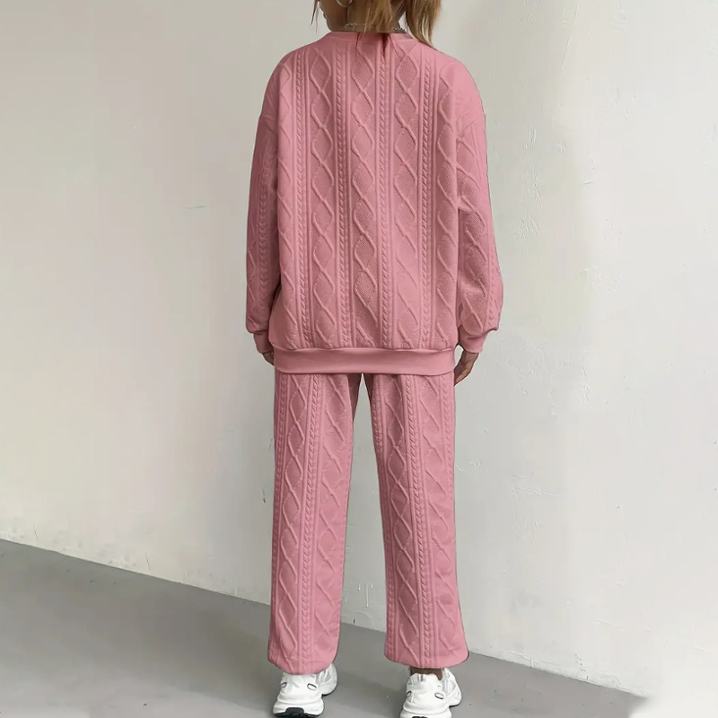 Conjunto de punto de jersey y pantalón Patricia de Luna Sanz — vista 4