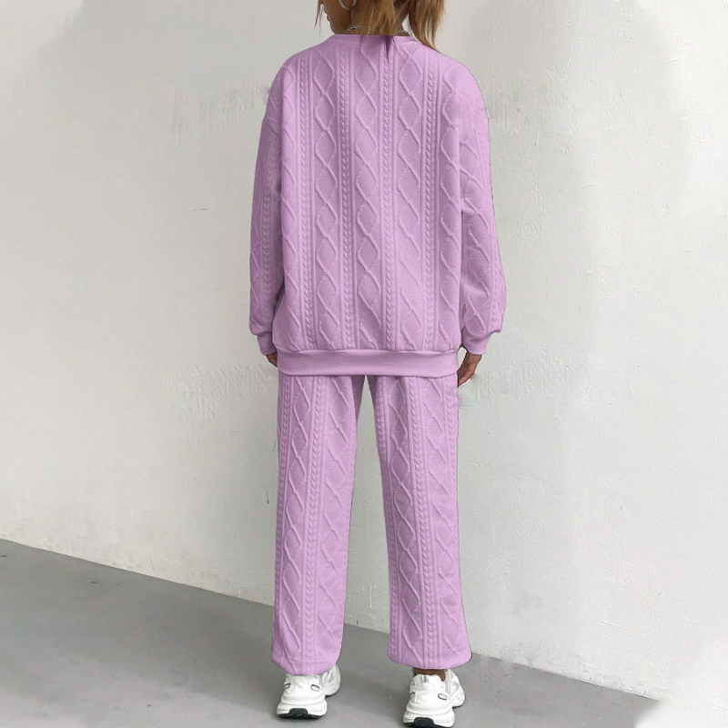 Conjunto de punto de jersey y pantalón Patricia de Luna Sanz — vista 6