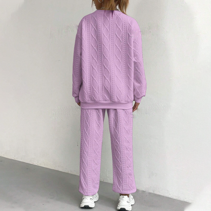 Conjunto de punto de jersey y pantalón Patricia de Luna Sanz — vista 6