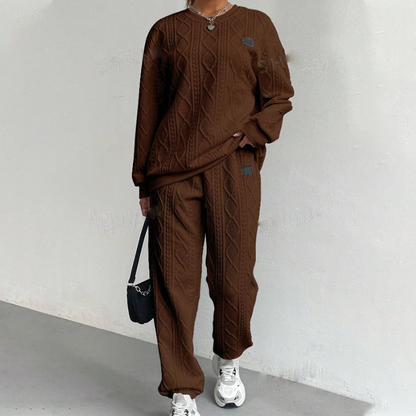 Conjunto de punto de jersey y pantalón Patricia de Luna Sanz — vista 8