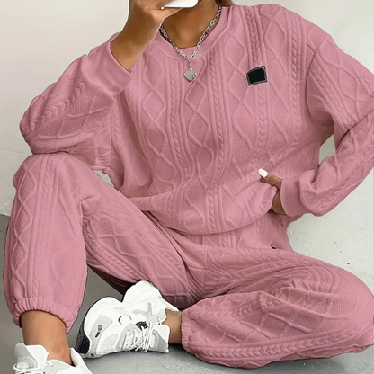 Conjunto de punto de jersey y pantalón Patricia de Luna Sanz — vista 12