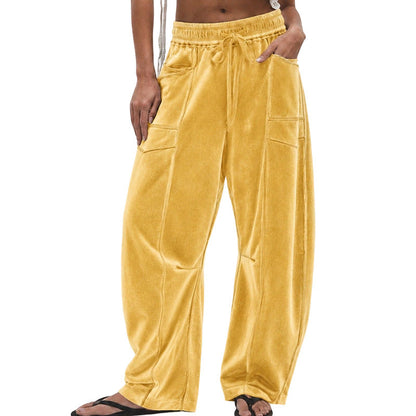 Pantalón holgado con cordón Isabel de Luna Sanz — vista 11