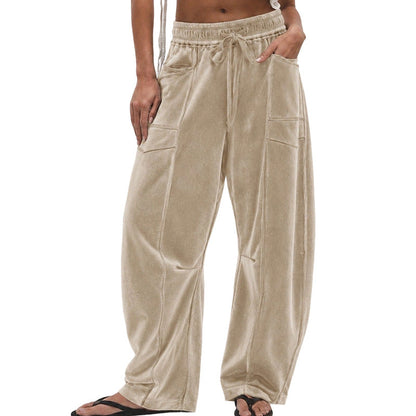 Pantalón holgado con cordón Isabel de Luna Sanz — vista 12