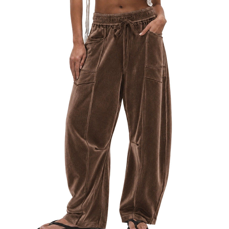Pantalón holgado con cordón Isabel de Luna Sanz — vista 13