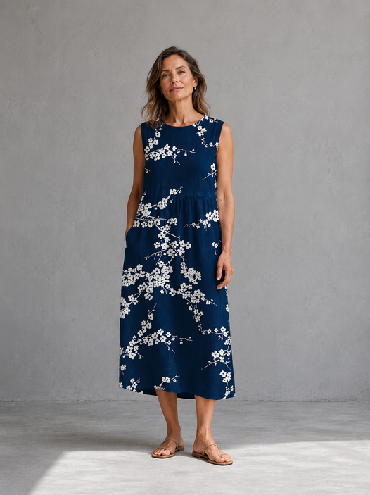 Miranda | Vestido Midi de Flores