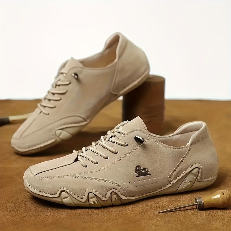 Zapatillas Bruna en caqui, detalle del forro transpirable