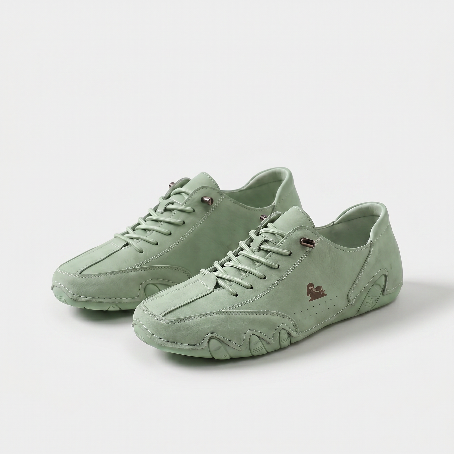 Zapatillas Bruna de Luna Sanz en verde claro, imagen de producto