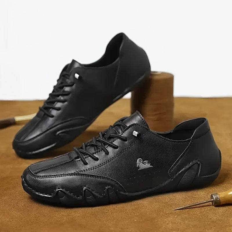 Zapatillas Bruna en negro, detalle del material flexible