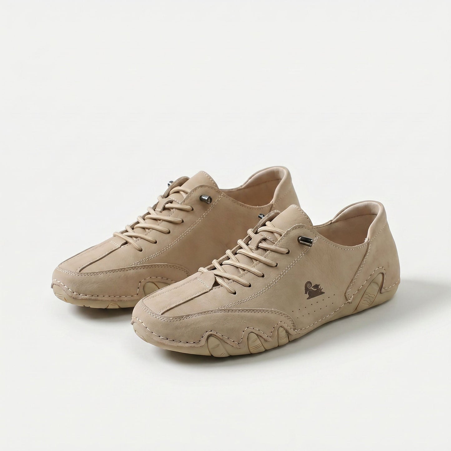 Zapatillas de confort Bruna de Luna Sanz en caqui