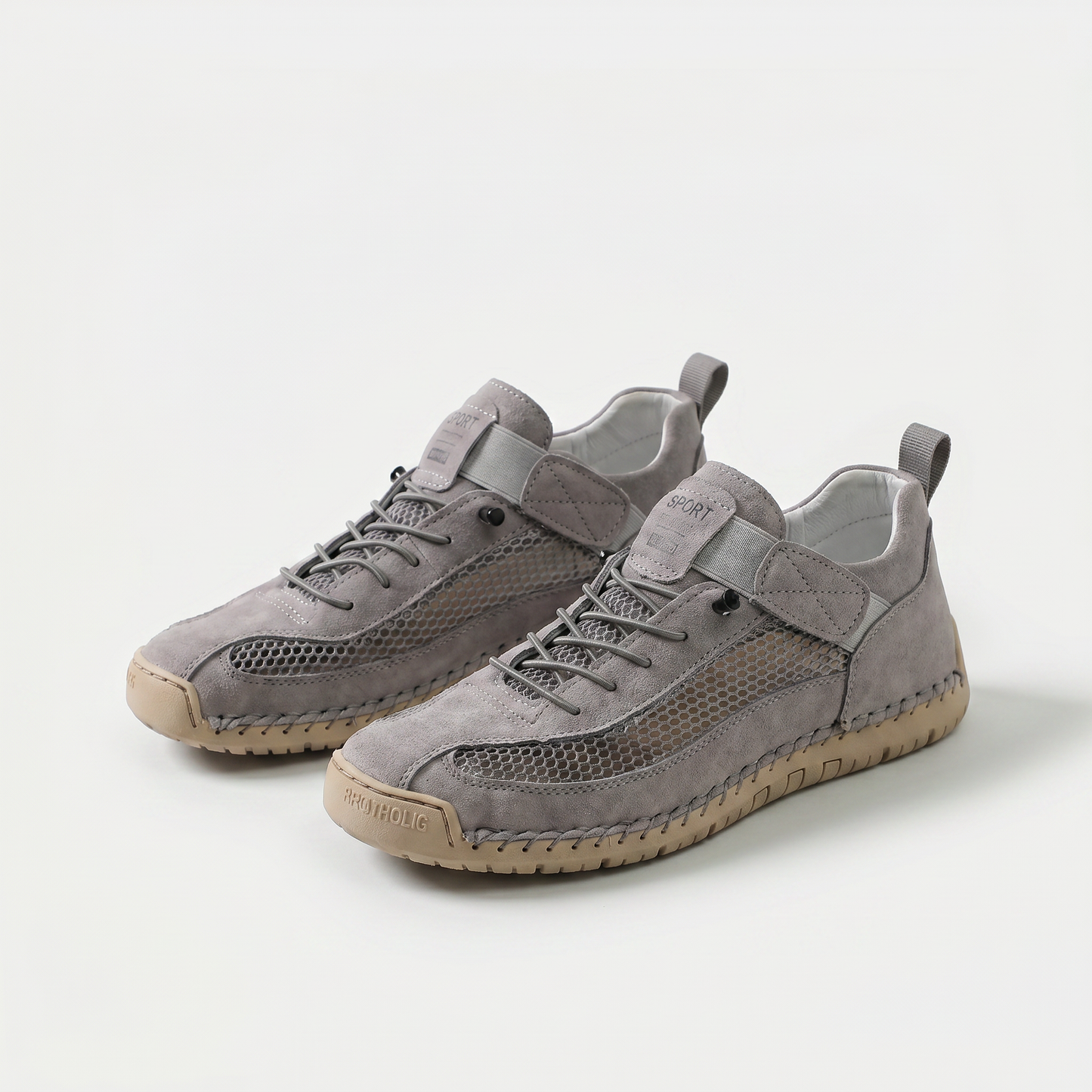 Zapatillas Jara de Luna Sanz, detalle de la suela amortiguada
